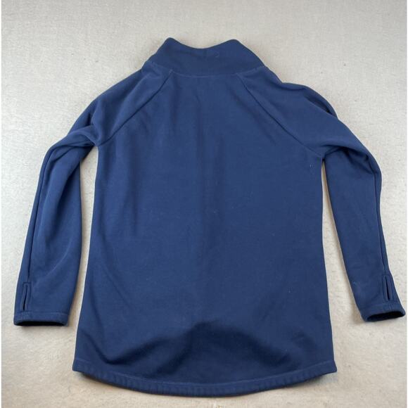 Athleta Cozy Karma Asym Womens Sz L Pullover Blue - Picture 7 of 11